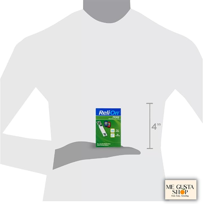 ReliOn Prime Blood Glucose Test Strips, 50 Count + me Gusta Sticker