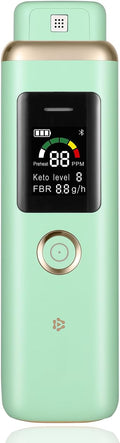 Professional Ketosis Meter Accuracy Ketosis Breath Analyzer Upgraded Ketone Breath Monitors Analyzer for Tracking Your Ketones – Breath Ketosis Tester for Keto Lifestyle & Fitness Goals