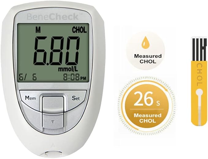 10 pcs/Bottle BKM13-1 Total Cholesterol CHOL Test Strips