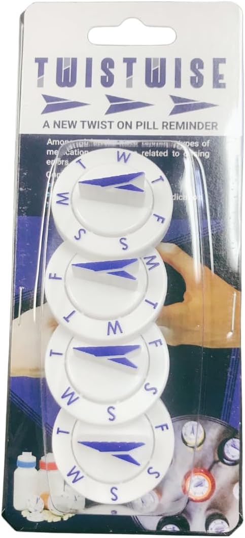 Twistwise™ Once Daily Dosage Dial - 4-Pack