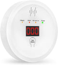 Carbon Monoxide Detectors 90dB Alarm, CO Detector Battery Powered(Not Include), 10-Year Lifespan Carbon Monoxide Alarm with LCD Display for Travel, Home, Kitchen, JA-997, 1 Pack