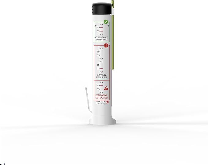 DEFENT All-in-One Fentanyl Detection Device - New & Improved, Single-Use Portable Drug Test - For Festivals, Concerts, Parties, Colleges, Parents - Use before Narcan - Alternative to Test Kit & Strips