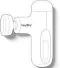 Massage Gun with Heat Function, 5 Adjustable Speed & 5 Massage Head for Deep Tissue Pain Relief, Portable Muscle Massager for Athletes, Compact Percussion Gun