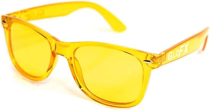 Color Therapy Glasses 5 Pack | Light Therapy Glasses for Chromotherapy, Mood Enhancement, Chakra Healing | Colored Sunglasses for Light Sensitivity