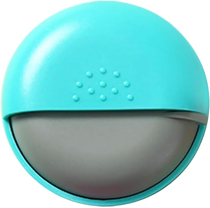 INVODA Travel Pill Organizer Cute Round Pill Box for Purse Compact Medicine Container for Pills, Fish Oil, Vitamins & Supplements