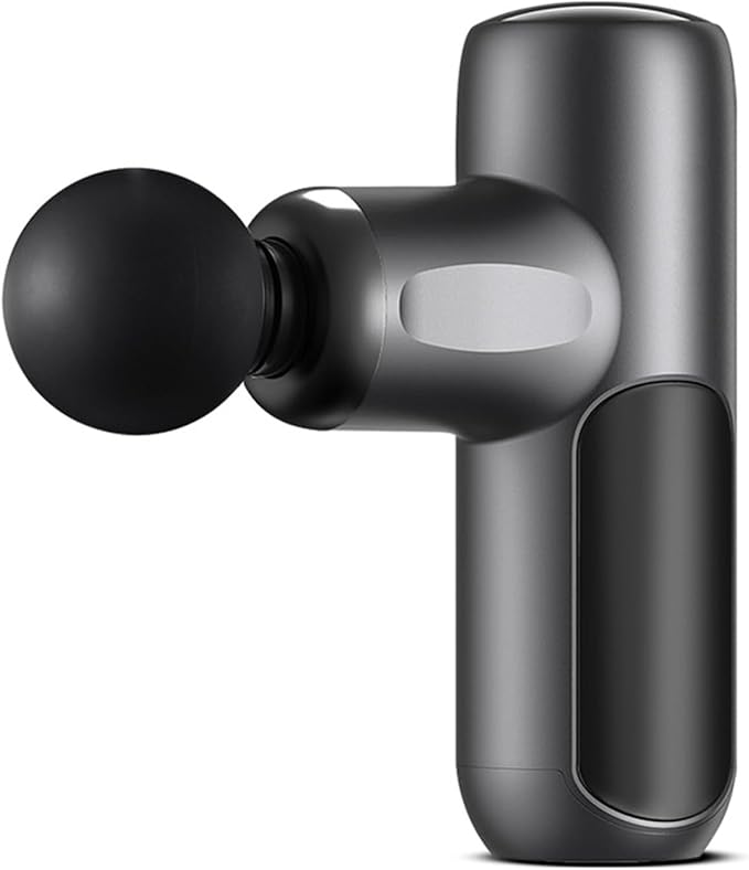 Mini Massager Gun, Massage Gun Deep Tissue with 4 Attachments, Portable Muscle Massager Gun for Back, Body Sore Muscles, Pain Relief, Rechargeable Small Massage Gun for Office, Home, Athletes