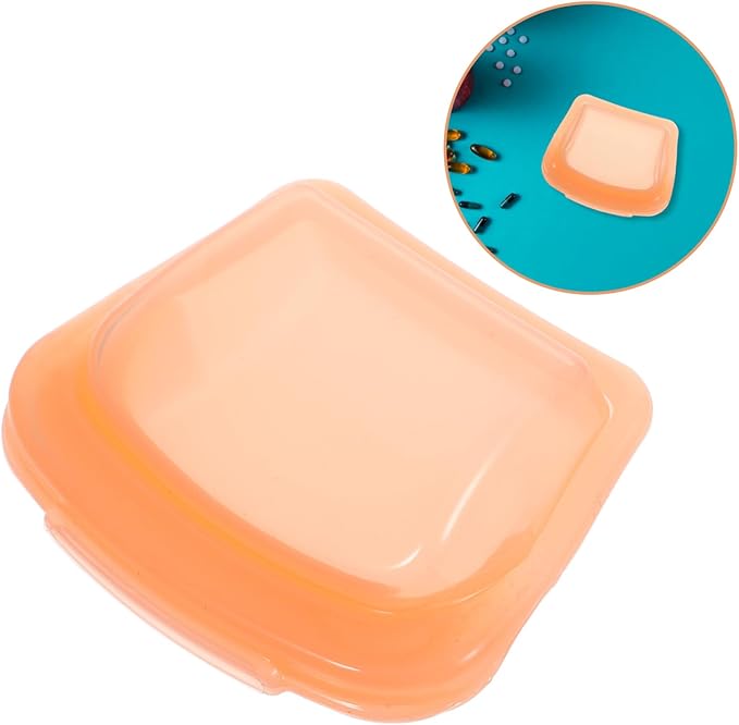 OUNONA Portable Medicine Pouch Reusable Small Silicone Pill Bag with Airtight Seal Compact Travel Pill Organizer for Daily Medication