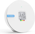 LifeBasis Radon Detector for Home, Portable E-Ink Display Radon Meter with Short & Long Term Monitoring of Radon Levels, Switchable Mesurement Unit Bq/m3 or pCi/L, Battery-Powered