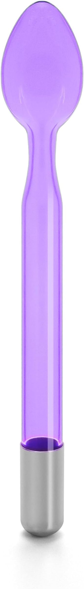 Electrode Wand Glass Tube Electrodes Spare Parts for Facial Machine Salon Spa Equipment Elitzia ETJX006 (Spoon)