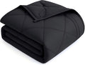 OMYSTYLE Weighted Blanket for Adults (25lbs, 88''x104'') - King Size Heavy Throw Blanket, Breathable and Cooling Microfiber Material with Premium Glass Bead for All Season Use, Machine Washable, Black