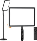 LASTAR Light Therapy Lamp, 12000LUX Therapy Light UV-Free &Full Spectrum Sun Lamp,Remote Control/4 Color Temperature/5 Brightness/4 Timer/2 Height Floor Sunlight Therapy Lamp