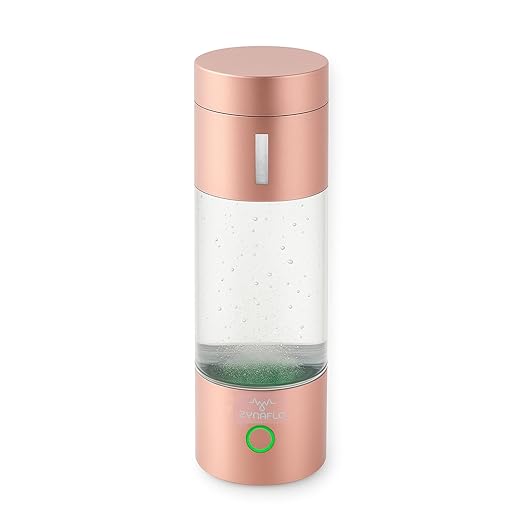 H2-Pro Hydrogen Water Bottle Generator with Latest SPE-PEM Technology (Rose Gold)