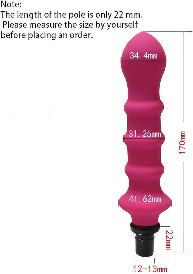 Massage Gun Attachments,Silicone Massage Gun Heads,Deep Tissue Percussion Trigger Point Massage Replacement Head, Plug and Play Comfort Tools (Color : B, Size : 12MM-13MM)