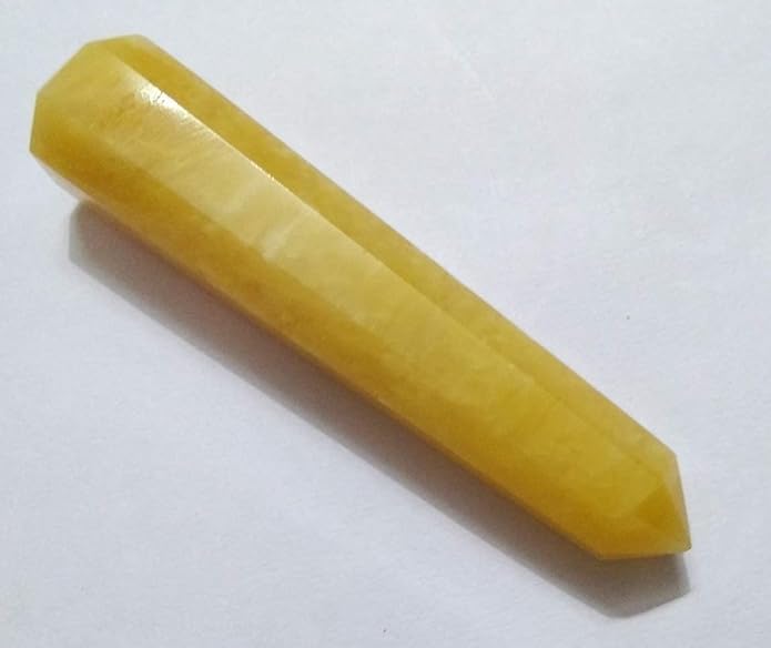 WholesaleGemShop 3 Inch Gemstones Obelisk Tower Jumbo Facet Aura Rock Crystal Natural Polished Earth Wand Spirit