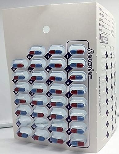 31 Day Multi-med Monthly vac Pack Cold Seal Medication Blister Pack Cards. Great for pharmacies and Caregivers. 6 Cards