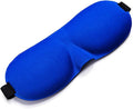 1 PCS 3D Sleep Mask for Women Men Eye Mask for Sleeping Contoured Cup Night Blindfold Mask Block Out Light for Kids Girls and Adult Blue