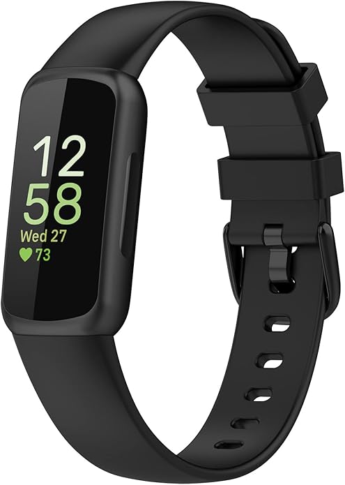 Honecumi Replacement Bands for Fitbit Inspire 3 - Silicone Sport Wristband Strap Bracelets for Women and Men - Colorful Accessories, S/L