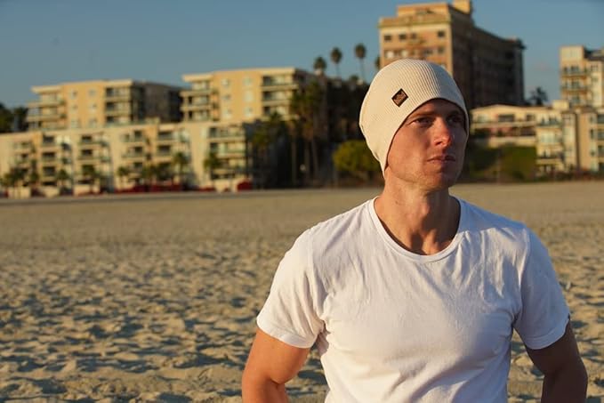Gracie & Roo EMF Protection Mens/Womens Hat Beanie, Radiation and Wi-Fi Shield, 100% Silver Lining