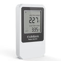 Life Basis Radon Detector for Home Basement, Radon Tester with Long and Short Term Radon Monitoring 0-500 pCi/L Range Battery Operated (Battery Included)- White