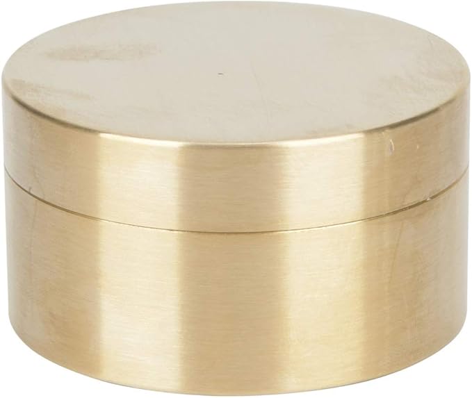 Keenso Box, Container Sealed Box Copper Container for Pocket Round pro Dry (L)