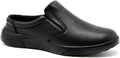 OrthoComfoot Men's Orthopedic Leather Dress Walking Shoes: Comfortable Plantar Fasciitis Loafers with Arch Support for Flat Feet, Casual Business Orthotic Slip-On for Foot and Heel Pain Relief