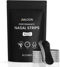 Performance Nasal Strips for Breathing, (60 Counts) - Extra Strenght Nose Strips for Snoring Comfort - Oil & Sweat Proof Adhesive Breathe Strips for Sleeping & Sports