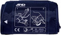 A&D Medical Blood Pressure Monitor Large Cuff Replacement (14.2–17.7"/36–45 cm), Latex-Free Blood Pressure Cuff, UA-281A ISO-Compliant Connector for A&D Medical UA-789AC, UA-787EJ BP Monitors
