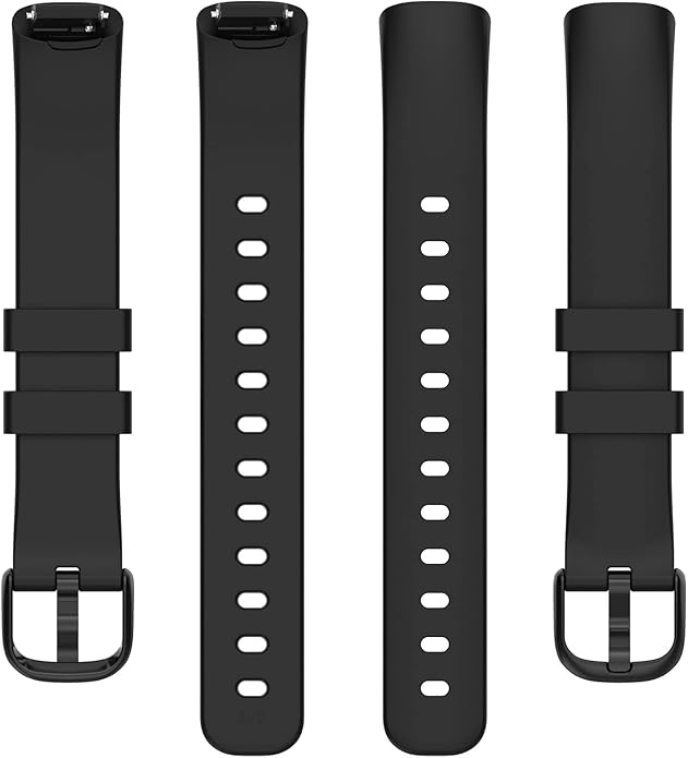 (4 Pack) Bands Straps Intended for Fitbit Inspire 3 Health & Fitness Tracker, Colorful Comfortable Flexible Silicone Band Rubber Strap Wristbands Sports Accessories for Inspire 3