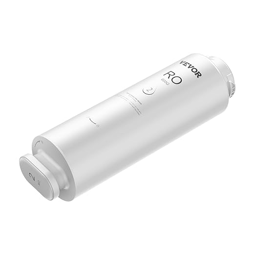 VEVOR Reverse Osmosis Filter, 10-Layers RO Water Filter Replacement, Compatible with SS-003 600 GPD Under Sink Water Filter, 24 Months Reverse Osmosis Filter Cartridge, Reduces Lead, Chlorine, Rust
