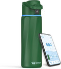 BOOST Smart Water Bottle that Reminds You to Drink, 24oz BPA-Free Stainless Steel Vacuum Insulated, Wide Mouth Water Tracker Bottle with APP for School, Gym, Office, Ideal for Mother's Day