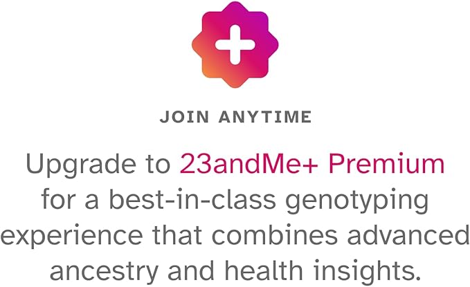 23andMe Health + Ancestry Service: DNA Test Kit, FDA-Authorized Reports, Genetic Test, Health Predispositions, Carrier Status, Family Tree (Before You Buy See Important Test Info Below)