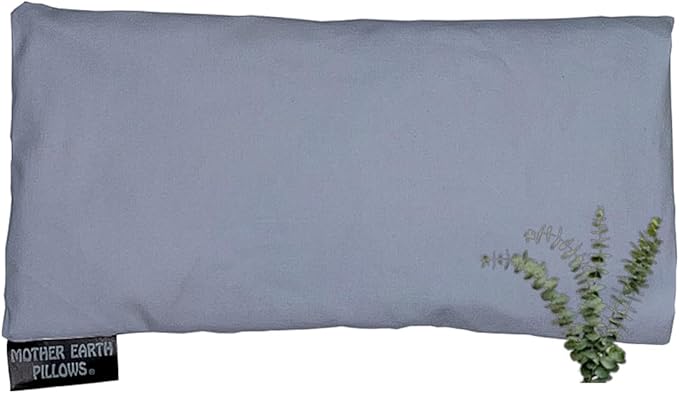 Mother Earth Pillows Therapeutic Eye Pillow (Slate - Breathe Herbal Blend)