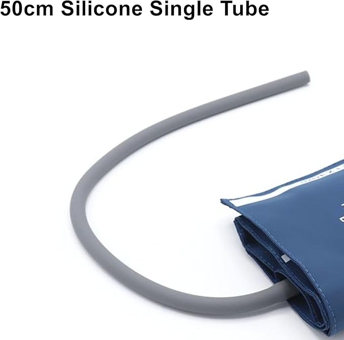 Blood Pressure PU Cuff with 50cm Single Tube for Neonate 6-11 cm, Reusable Replacement NIBP Cuff with Inner Airbag for BP Monitor Machine, No Connector