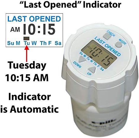 TimeCap & Bottle Last Opened Time Stamp with Reminder