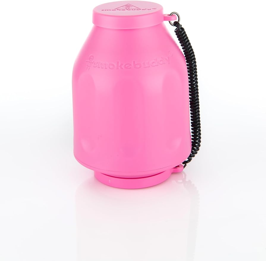 Smoke Buddy 0159-PNK Personal Air Purifier Cleaner Filter Removes Odor - Pink