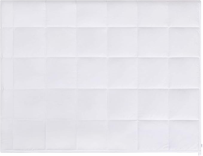 RelaxBlanket King Size Weighted Blanket | 80''x90'',30lbs | for Single or Double | Premium Cotton Material with Glass Beads | White