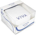 Viva Mask | Moist Heat Dry Eye Care Compress in Retail Box | Microwave Activated | Dry Eye Irritation Relief | Reusable, Non-allergenic, Washable | White
