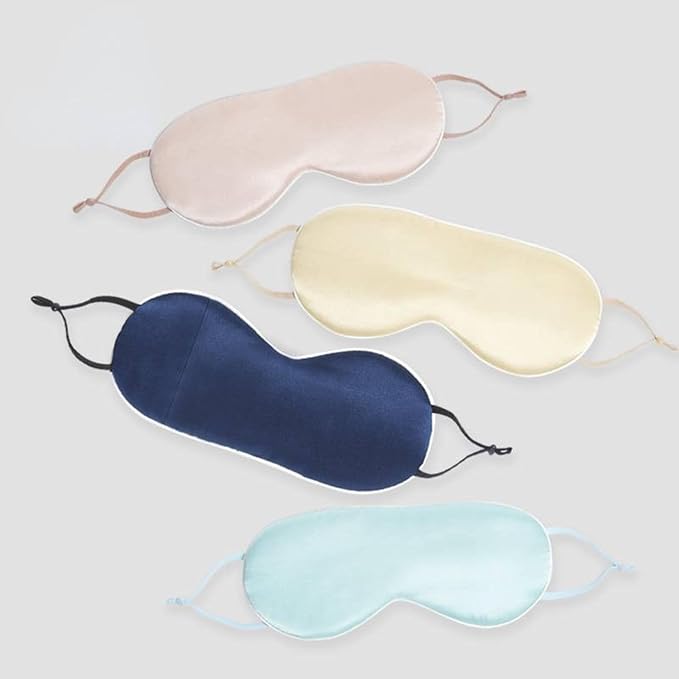Silk Eye Mask with Hot/Cold Therapy for Eye Care and Sleep