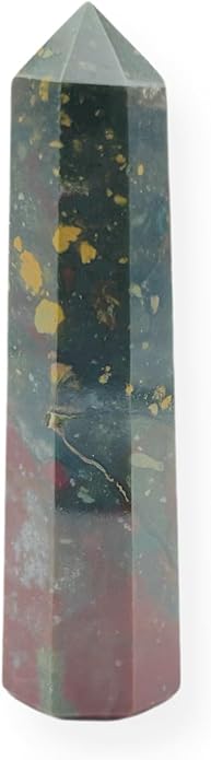 WholesaleGemShop 3 Inch Gemstones Obelisk Tower Jumbo Facet Aura Rock Crystal Natural Polished Earth Wand Spirit