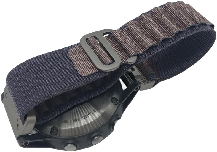Custom Fit by Wrist Size, Small & Large Wrists, for Garmin Nylon Watch Band –– Compatible with QuickFit 20mm / 22mm / 26mm, Fenix 7, Instinct 2X, Forerunner, Epix, Tactix, MARQ, quatix, Approach