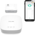 YoLink LoRa Smart Vibration Sensor & Hub Starter Kit: Hub & Smart Shock, Glass Break, Tamper, Movement Detector, Generator Running, Email/SMS/Push Alerts, 1/4 Mile Open Air Range, Alexa, IFTTT