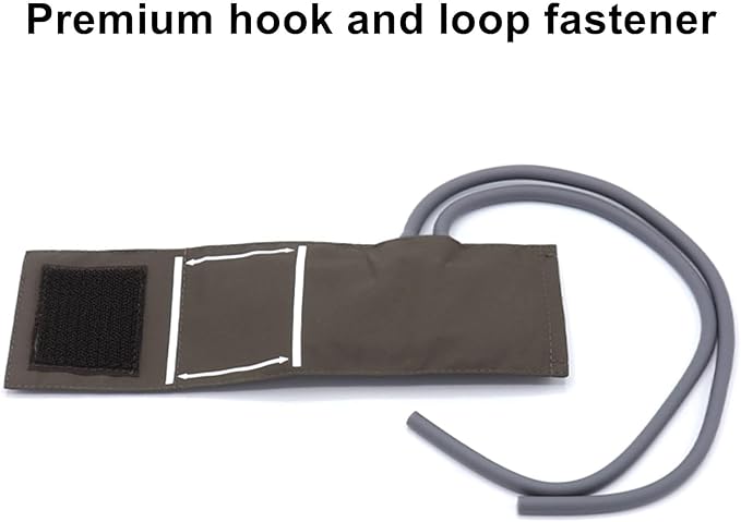 Blood Pressure Cuff with Dual Tubes for Infant 10-15 cm, Reusable PU Brown Replacement Blood Pressure Cuff, No BP Connector