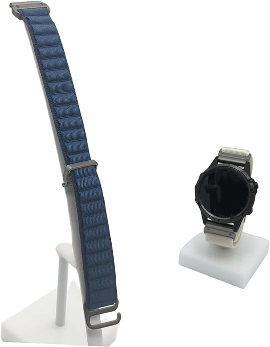 Custom Fit by Wrist Size, Small & Large Wrists, for Garmin Nylon Watch Band –– Compatible with QuickFit 20mm / 22mm / 26mm, Fenix 7, Instinct 2X, Forerunner, Epix, Tactix, MARQ, quatix, Approach