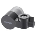 VEVOR Faucet Mount Water Filter, Horizontal Water Purifier for Sink Tap, Carbon Fiber Filters, Removes Chlorine Lead with 1 Filter, Fits Most Kitchen or Bathroom Faucets, Gray
