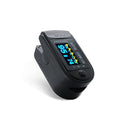 Athletic & Aviation Oxygen Monitor, Pulse Oximeter SpO2 and PR Value Waveform Blood Oxygen Neck/Wrist/Pulse Oximeter Fingertips (ferrous)
