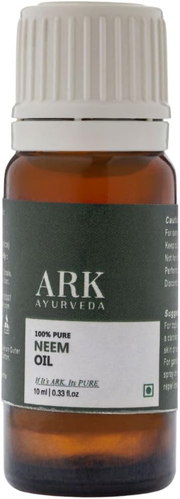 100% Pure Essential Oil | Premium Grade | Made in India (0.33 Fl Oz | 10 ML, Neem)