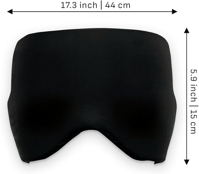 Rapid Relief Migraine Relief Mask – Soothing Headache Ice Pack Mask, Face Cold Compress Hot & Cold Gel Head Wrap for Tension, Stress & Hangover