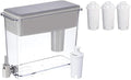 Brita 27 Cup Large Ultramax Water Filtering Dispenser with Filters, Grey