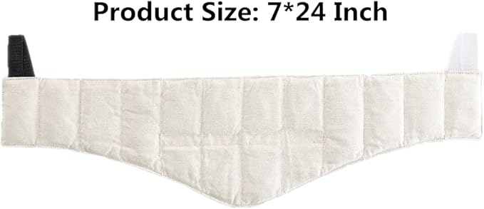 UNI-GO Moist Heat Pack, Relieve Body Fatigue, Pain, Backache, Arthritis, Joint Stiffness, Sprains, Bruises, General Soreness and Spasms. (Neck Contour-7"x24")