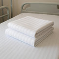 Fitted Hospital Bed Sheets 2 Pack with Elastic All Around for Double Brushed Ultra Soft Breathable 100% Microfiber Sheets, 36" x 84" x 12"